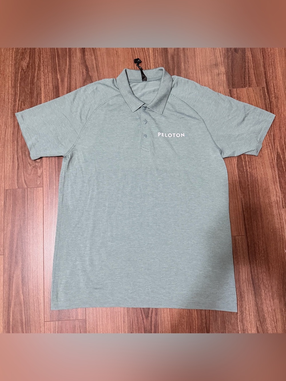 Lululemon Peloton Men’s Sage Green Polo Shirt